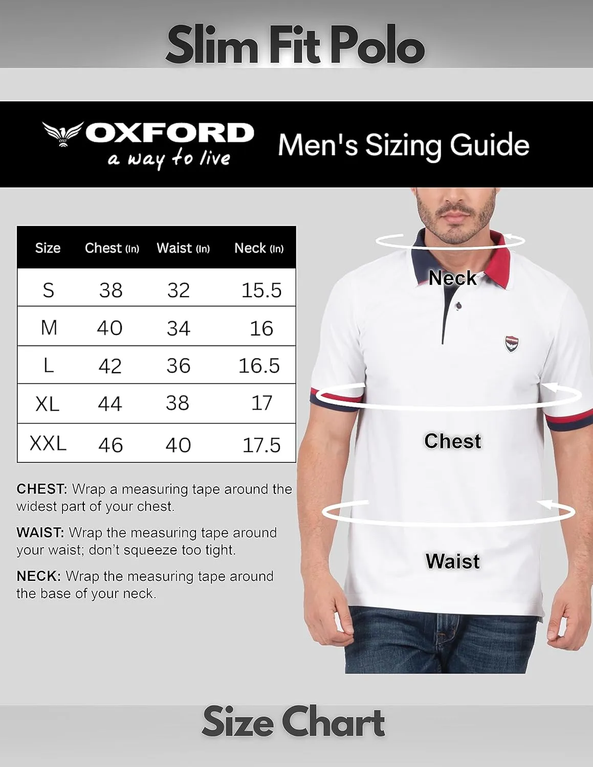 Oxford Men's Polo Shirt Short Sleeve - Premium Cotton Slim Fit Quick Dry Performance Golf Polo Shirts for Men