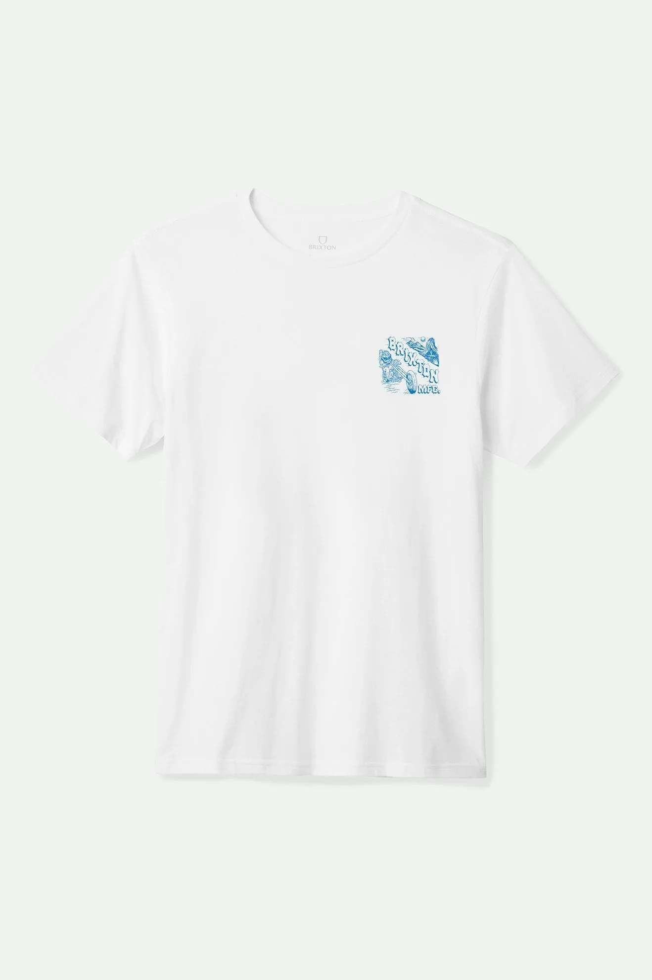 Camping attire Relaxed Armhole Cut Paco S/S Tailored T-Shirt - White