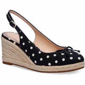 Panama Nights Womens Round Toe Ankle Strap Wedge Sandals Easy Pair Ribbon Base