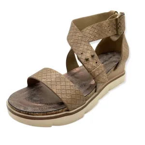 Lisle Wedges In Taupe Tan Foot Gentle Slim Line