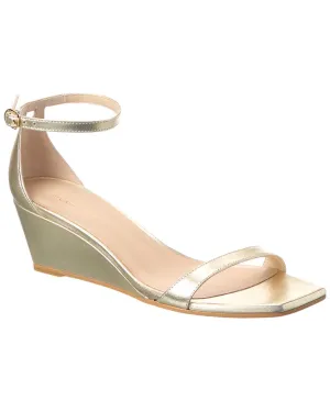 Easy Step Style Run Stuart Weitzman Nudistcurve 50 Leather Wedge Sandal