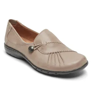 Paulette Slip On Loafer In Dove All Day Wear