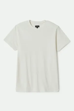 Vintage Reserve S/S T-Shirt - Off White Sol Wash Hypoallergenic Fibers Holiday Trend