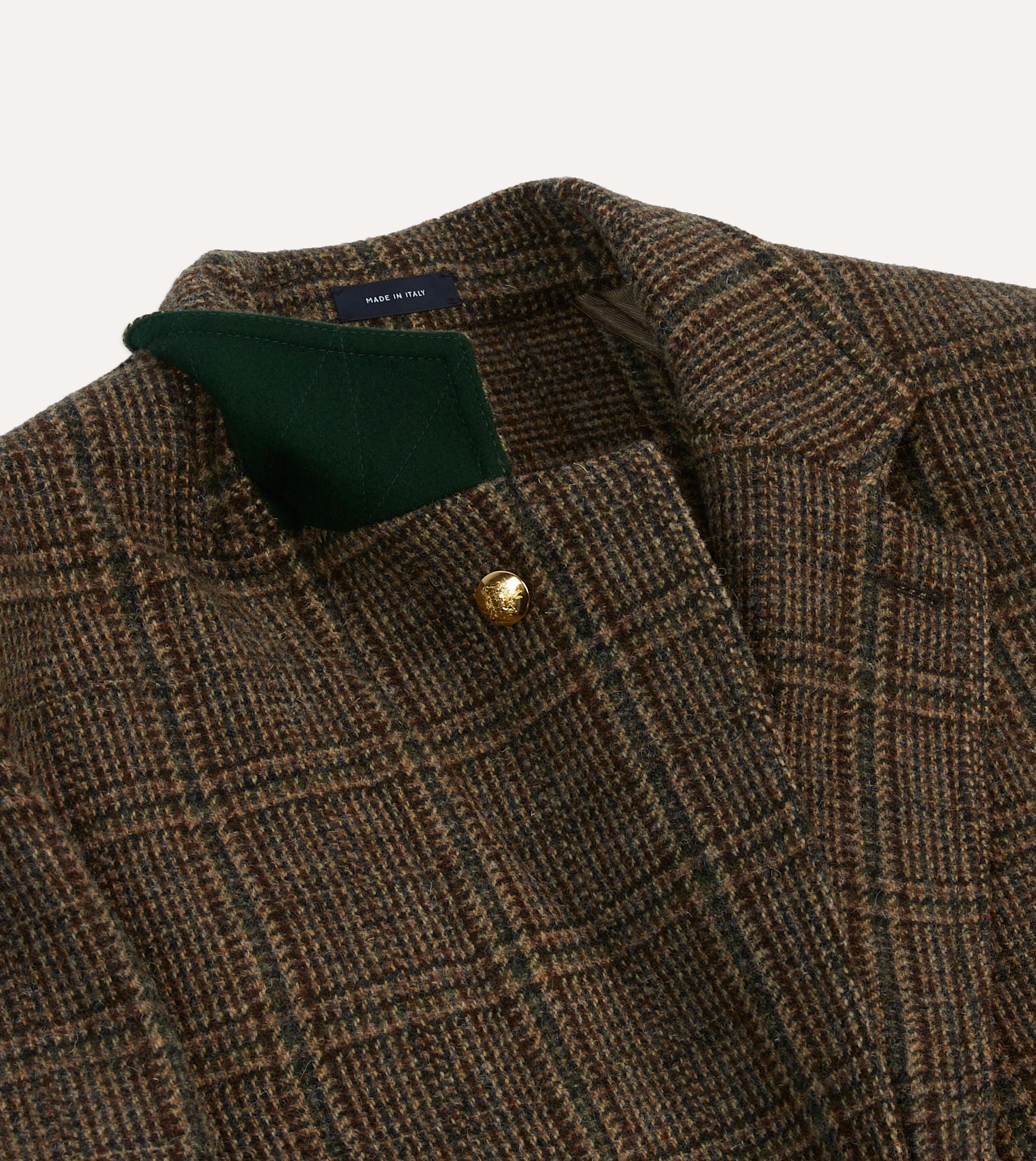 Brown Check Harris Tweed Games Blazer Mk. VII Professional Look