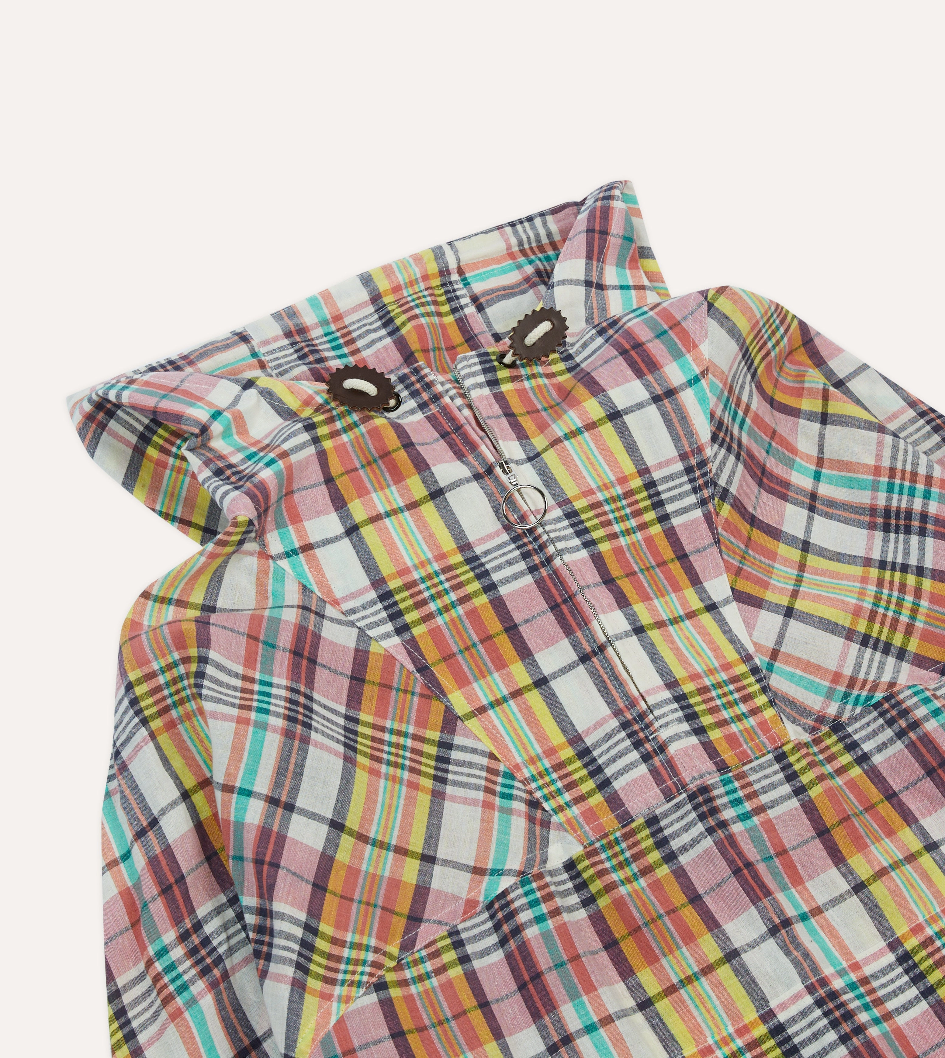 Waxed Madras Cotton Surf Cagoule restaurant