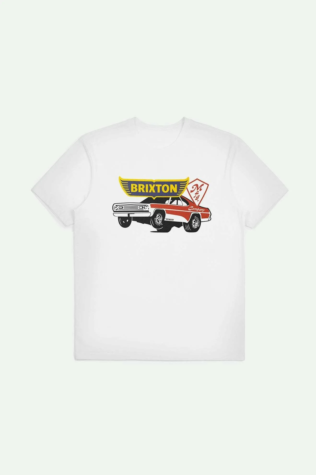 Barona S/S Tailored T-Shirt - White On-the-Go Fashion