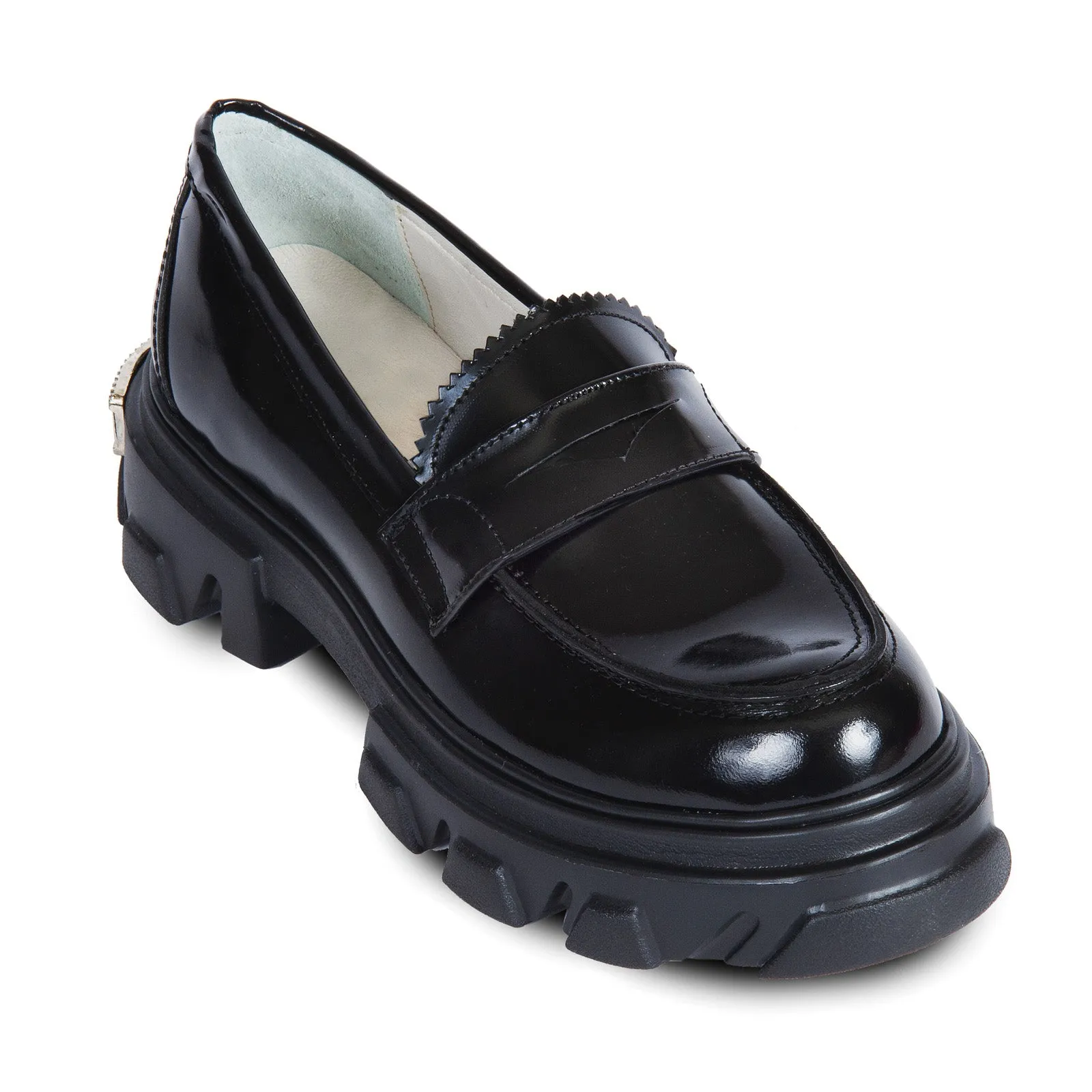 Plain Loafer Leather Shoes By URBNKICKS Casual Leather Shoes