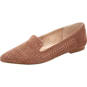 Active Vibe Weekend Outings Poeeperf Womens Leather Slip On Smoking Loafers