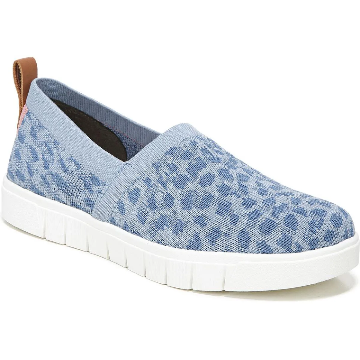 Hera Womens Slip On Knit Loafers Forest Path