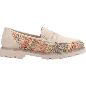 Women's Gitta 62 Perle Slip On Loafer In Vegan Patent/multi Easy Clean Cozy Lane