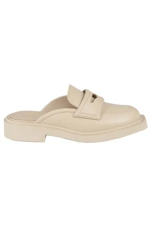 Work Readywear Ibiza Lee Lord Sabot Moccasin In Sand Color