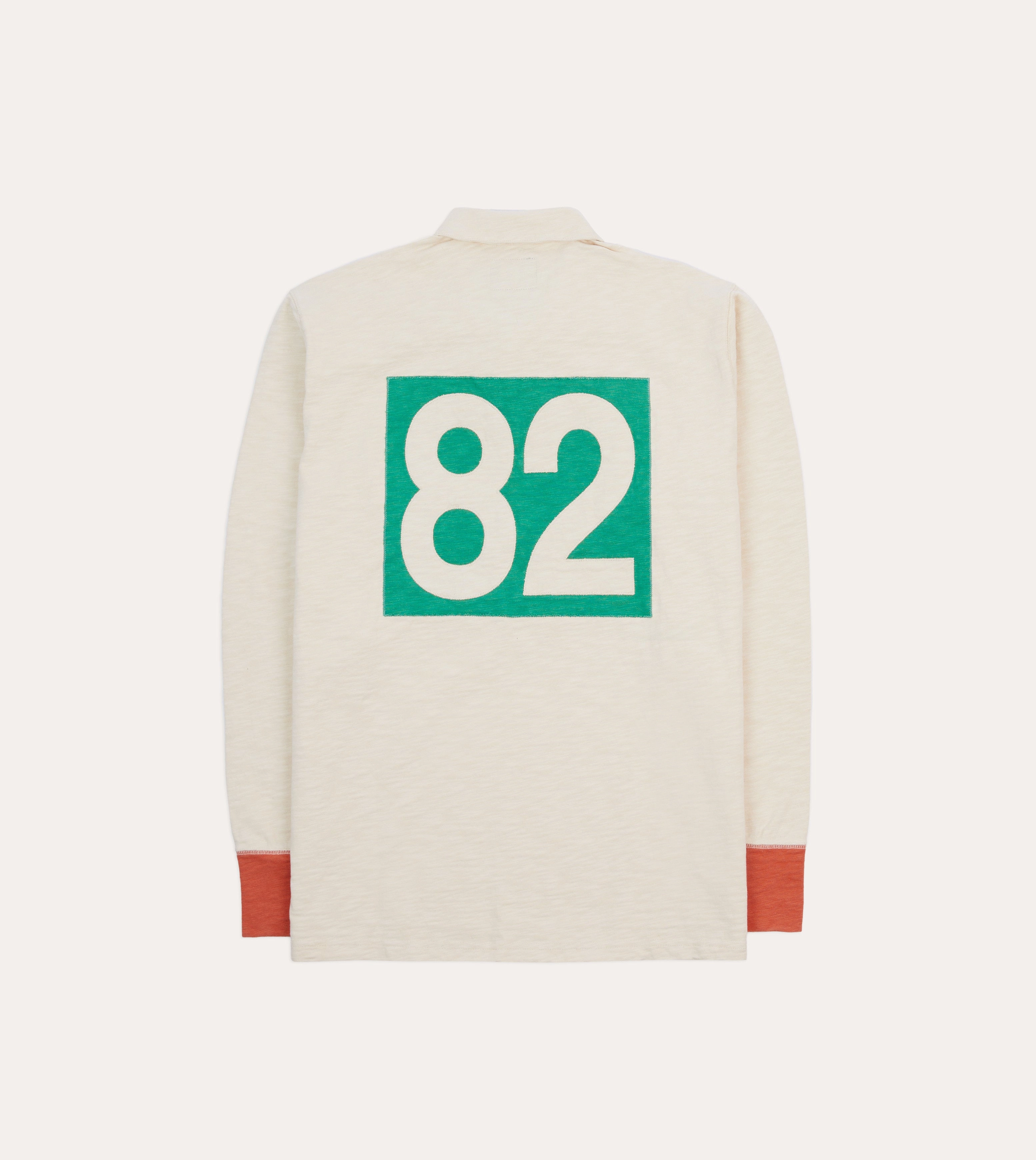 Drake??s and New Balance '82 Flam?? Rugby Shirt youth trend Microfiber Material