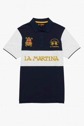 Chilly Day Wear Polo Club Badge Men Polo