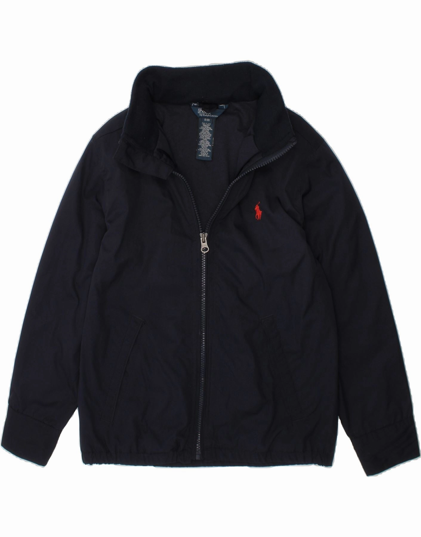 Bandana skier POLO RALPH LAUREN Boys Hooded Bomber Jacket 7-8 Years Small  Navy Blue