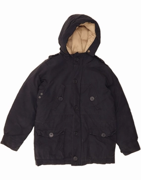 Outdoor Style Service POLO RALPH LAUREN Boys Hooded Padded Jacket 12-13 Years Medium Navy Blue
