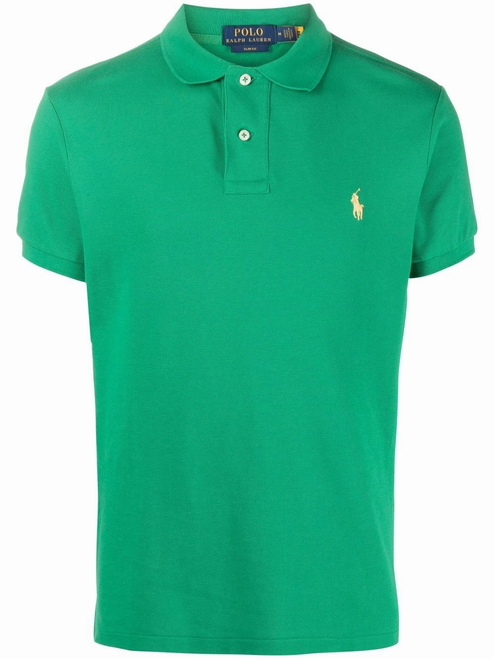 Polo Ralph Lauren Small Pony Men Green Polo Minimalist Look