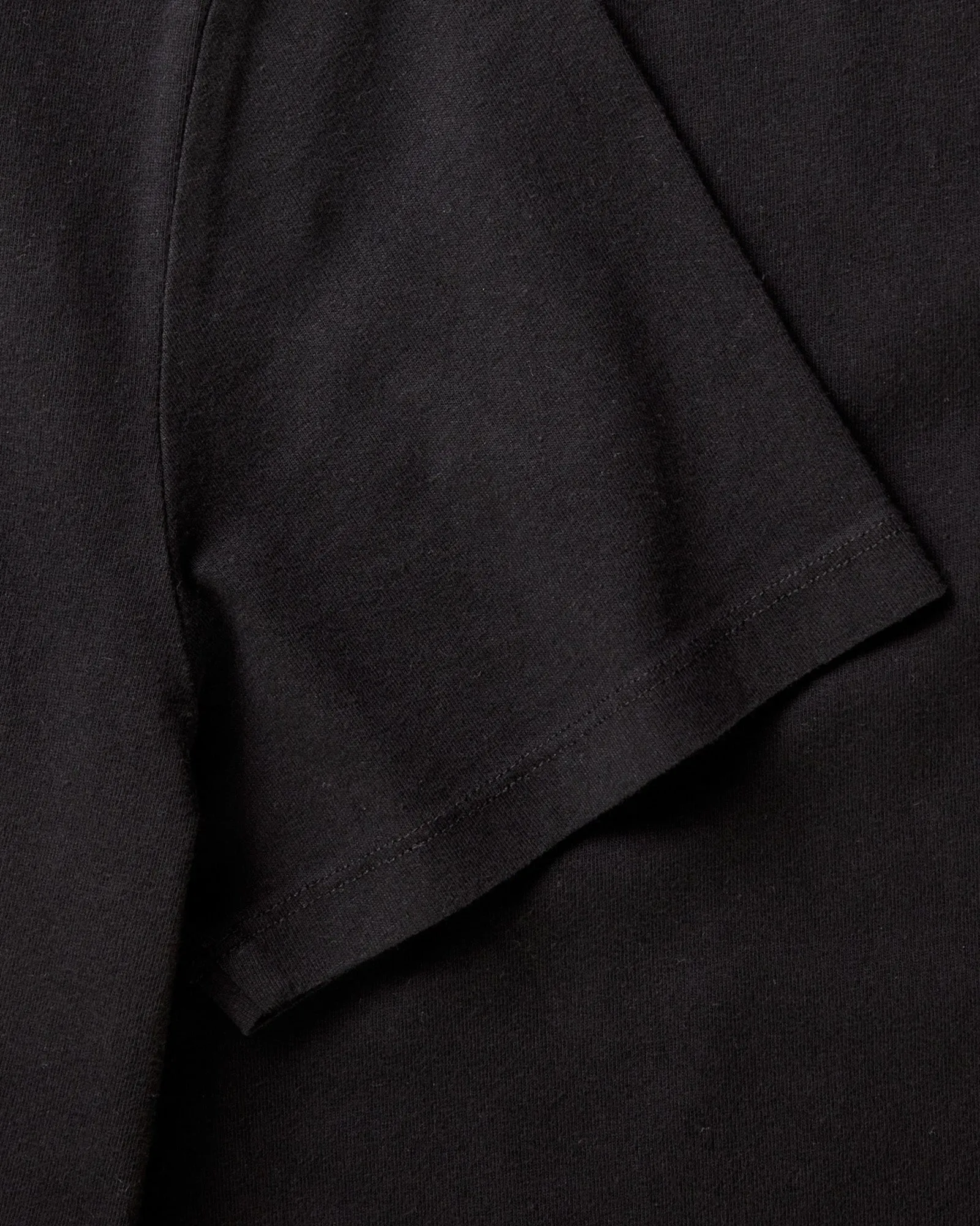 Comfortable Casual Easy-Going Style The Organic Cotton Tee in Black