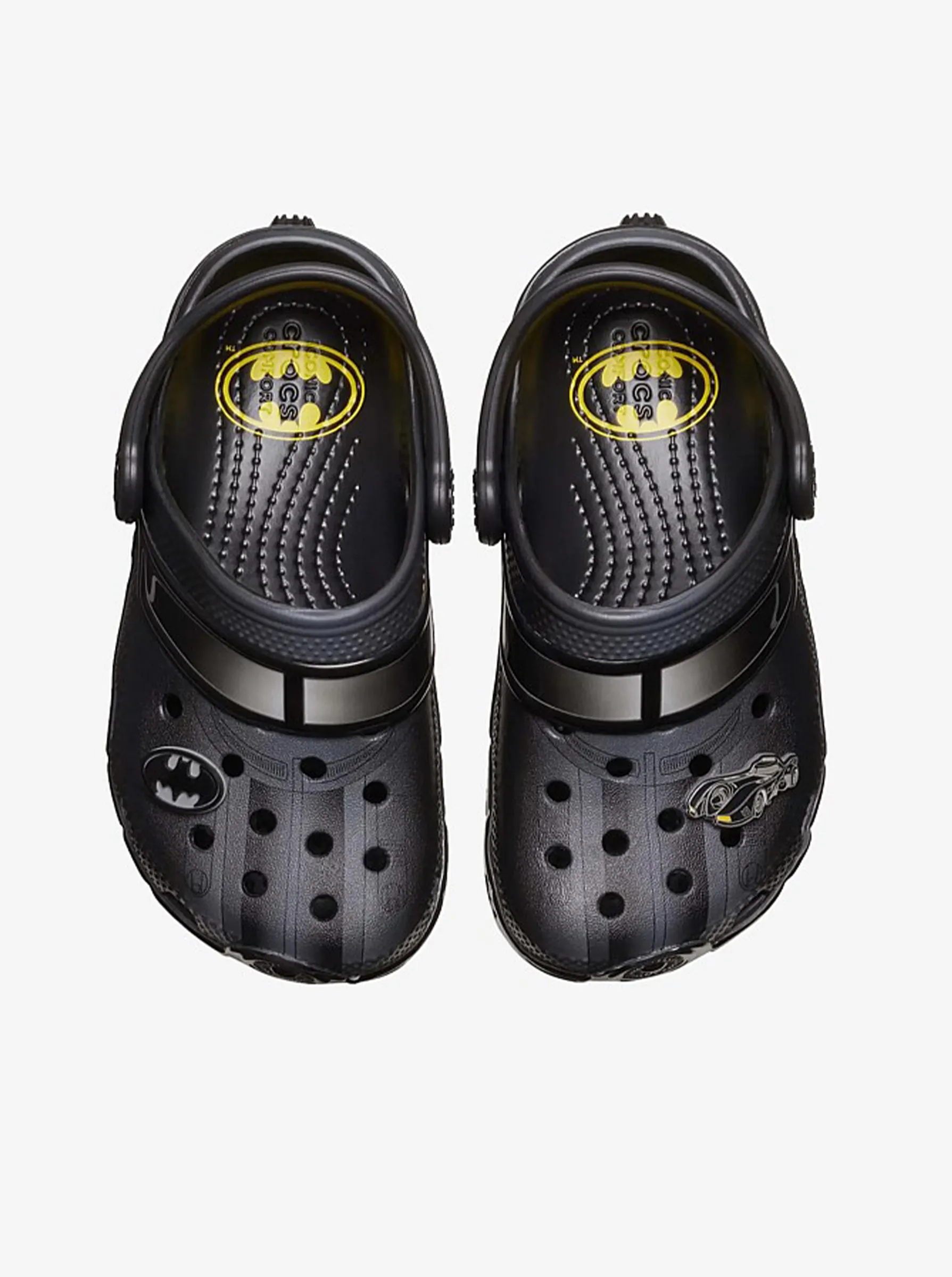 Batman Batmobile Classic Clog Kids Comfort Lock Contoured Footbed
