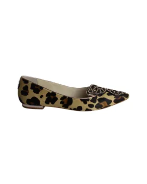 Sophia Webster Bibi Butterfly Ballet Flats in Animal Print Pony Hair Influencer Choice music fest