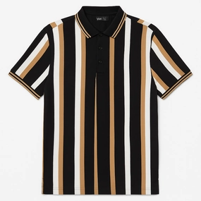 Premium Men Stripe Polo Ultra Soft Texture Comfortable Shape