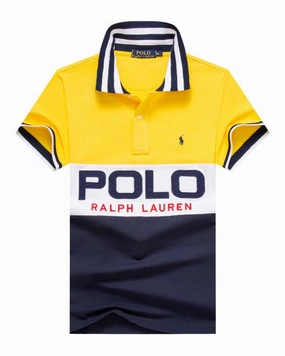 Chilly Day Style PRL  Multi Small Pony Short Sleeve Men Polo
