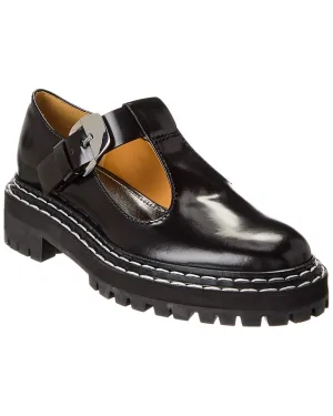 Weekend Outing Proenza Schouler Mary Jane Leather Loafer