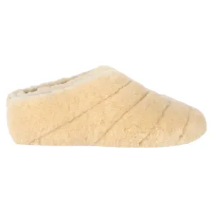 Cushioned heel Step Strong Proenza Schouler Rondo Shearling Slippers in Cream Sheepskin Fur