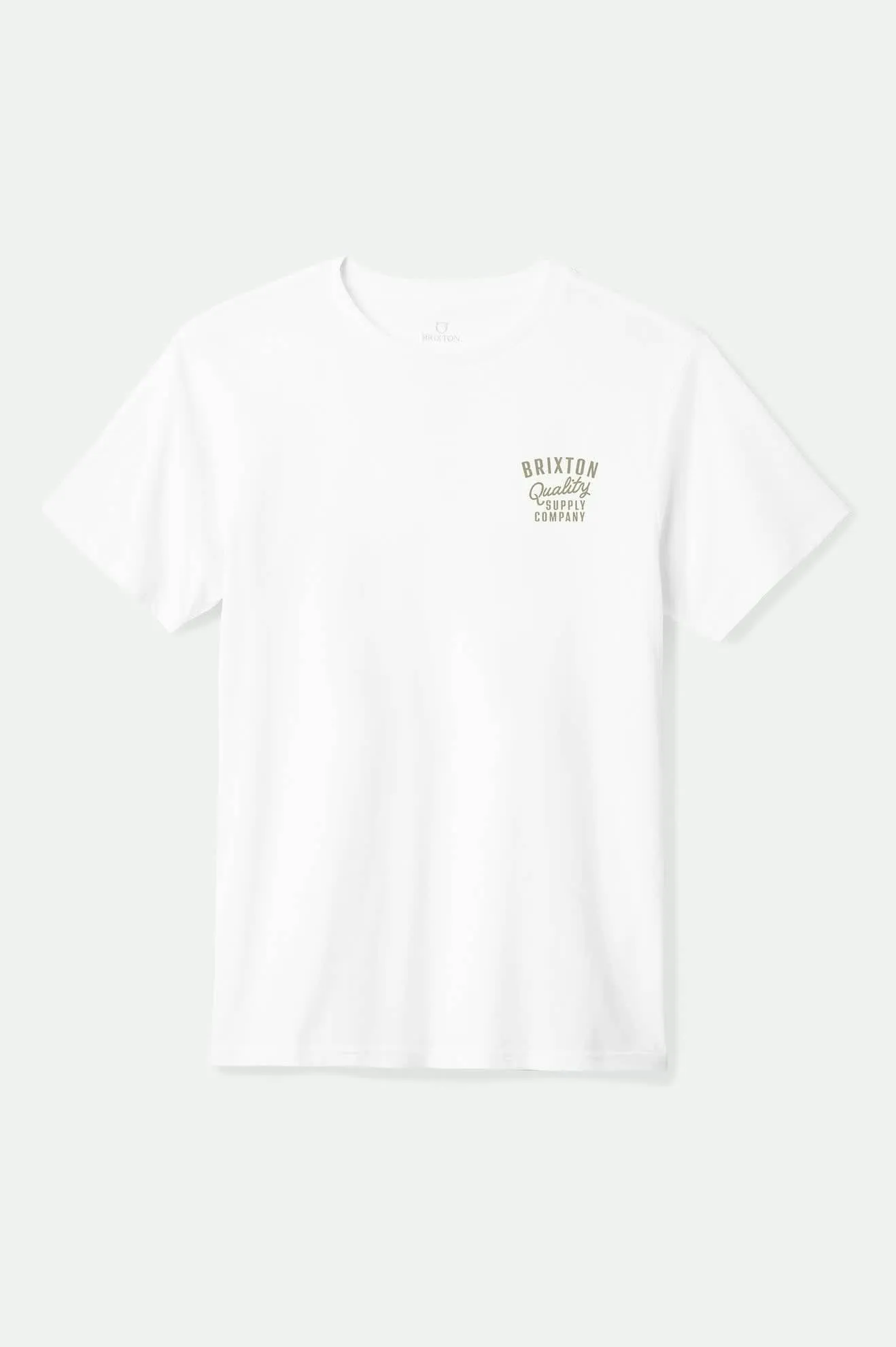 Fun Prints Beach relaxation Hubal S/S Tailored T-Shirt - White/Sand
