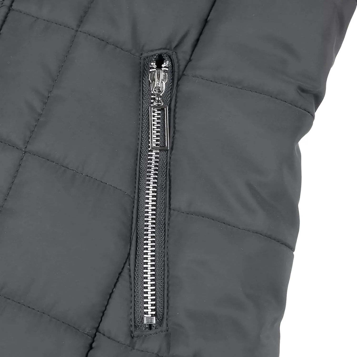 Puffer Jacket for Women 2024 Plus Size Casual Warm Down Coat Fleece Lined Thermal Padded Outwear Winter Daily Outfits