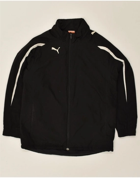 PUMA Boys Bomber Jacket 11-12 Years Black Outdoor Style Sport Mode