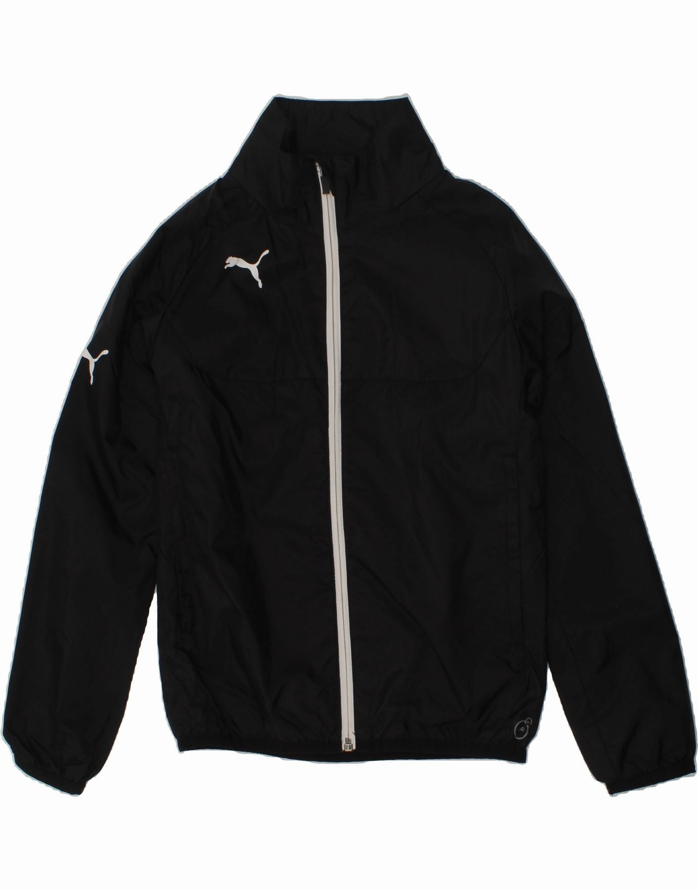 Engage PUMA Boys Graphic Bomber Jacket 9-10 Years Black Nylon