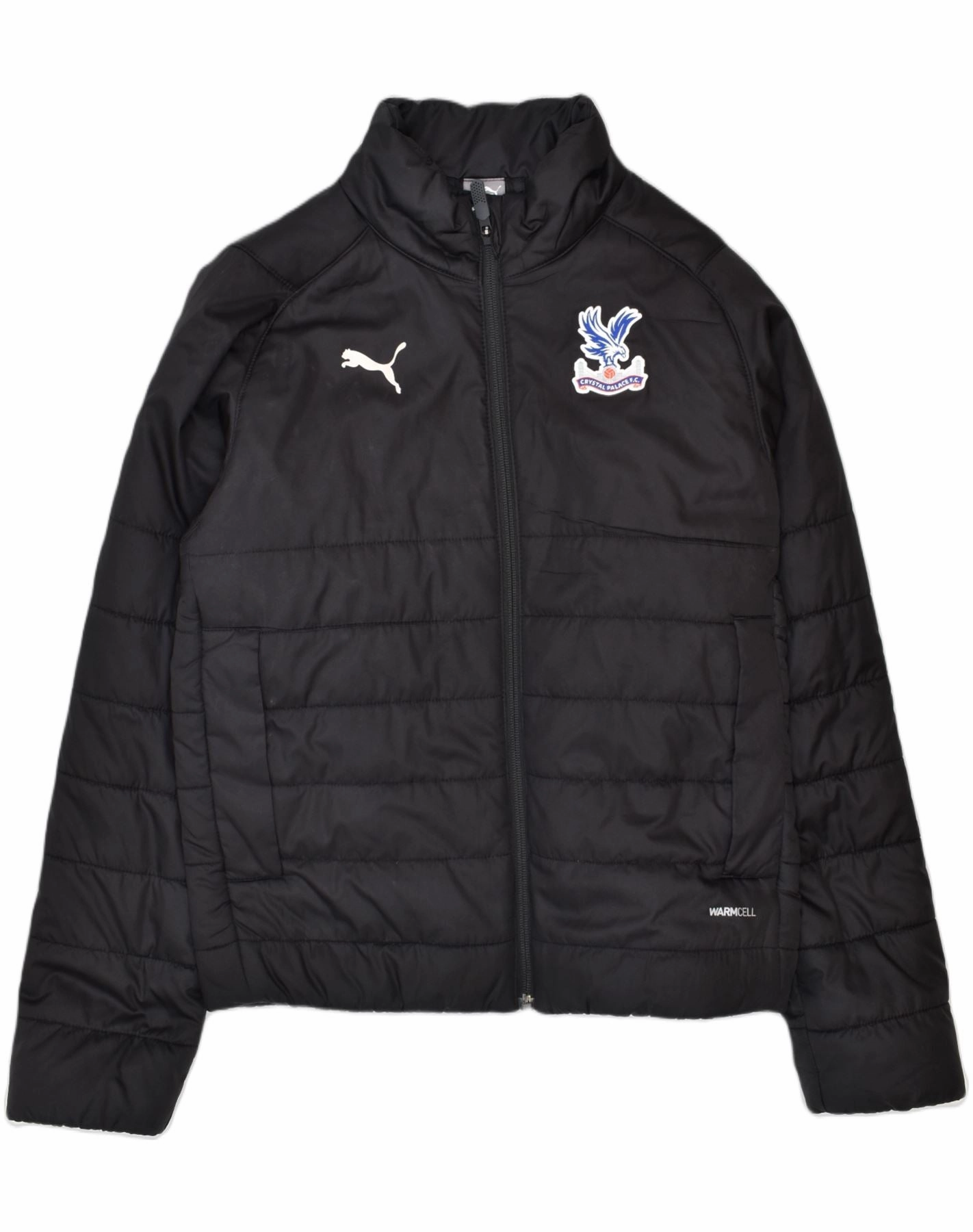 Cruise Game Day PUMA Boys Padded Jacket 11-12 Years Black Polyester