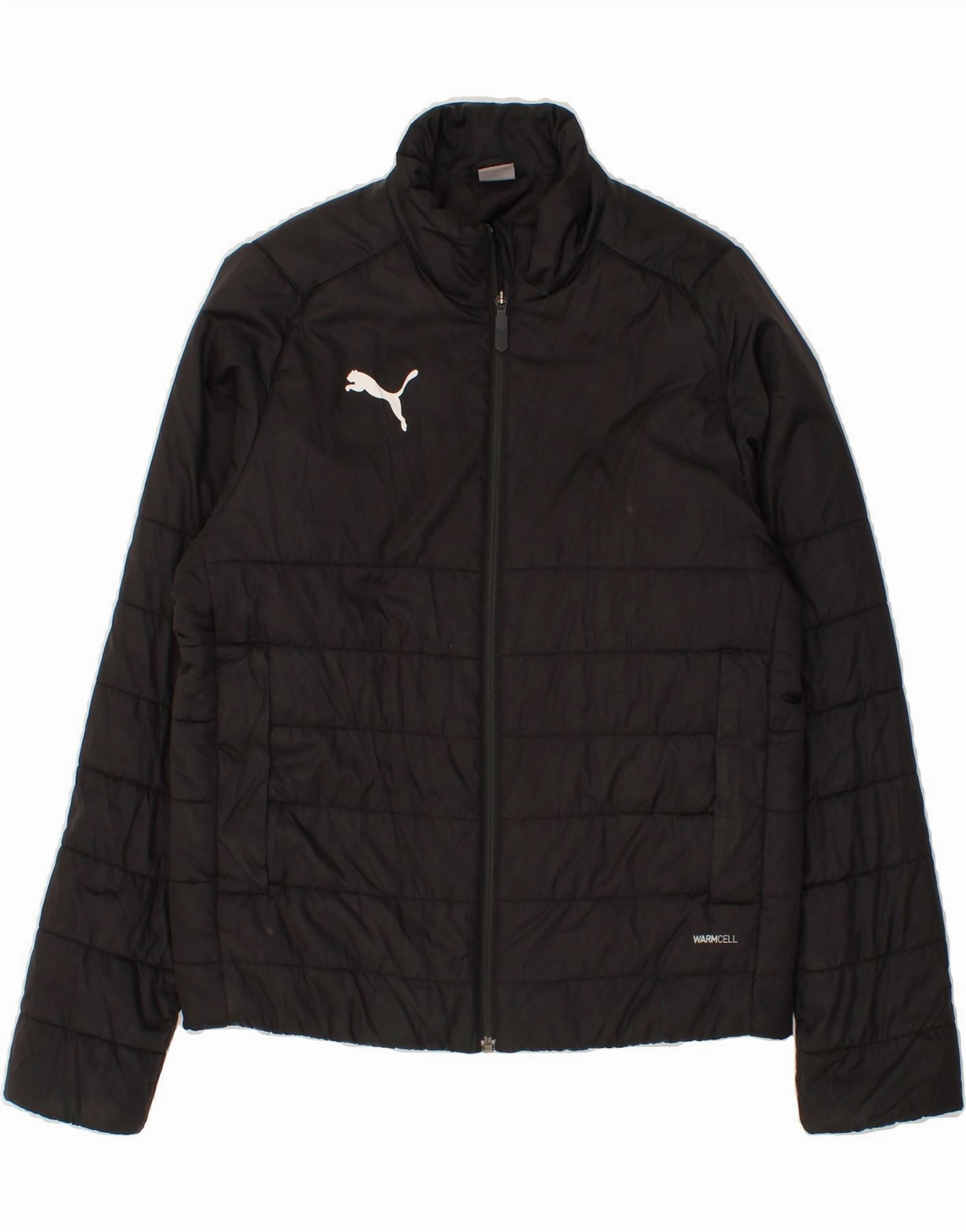 suitable for formal meetings PUMA Boys Padded Jacket 13-14 Years Black Polyester