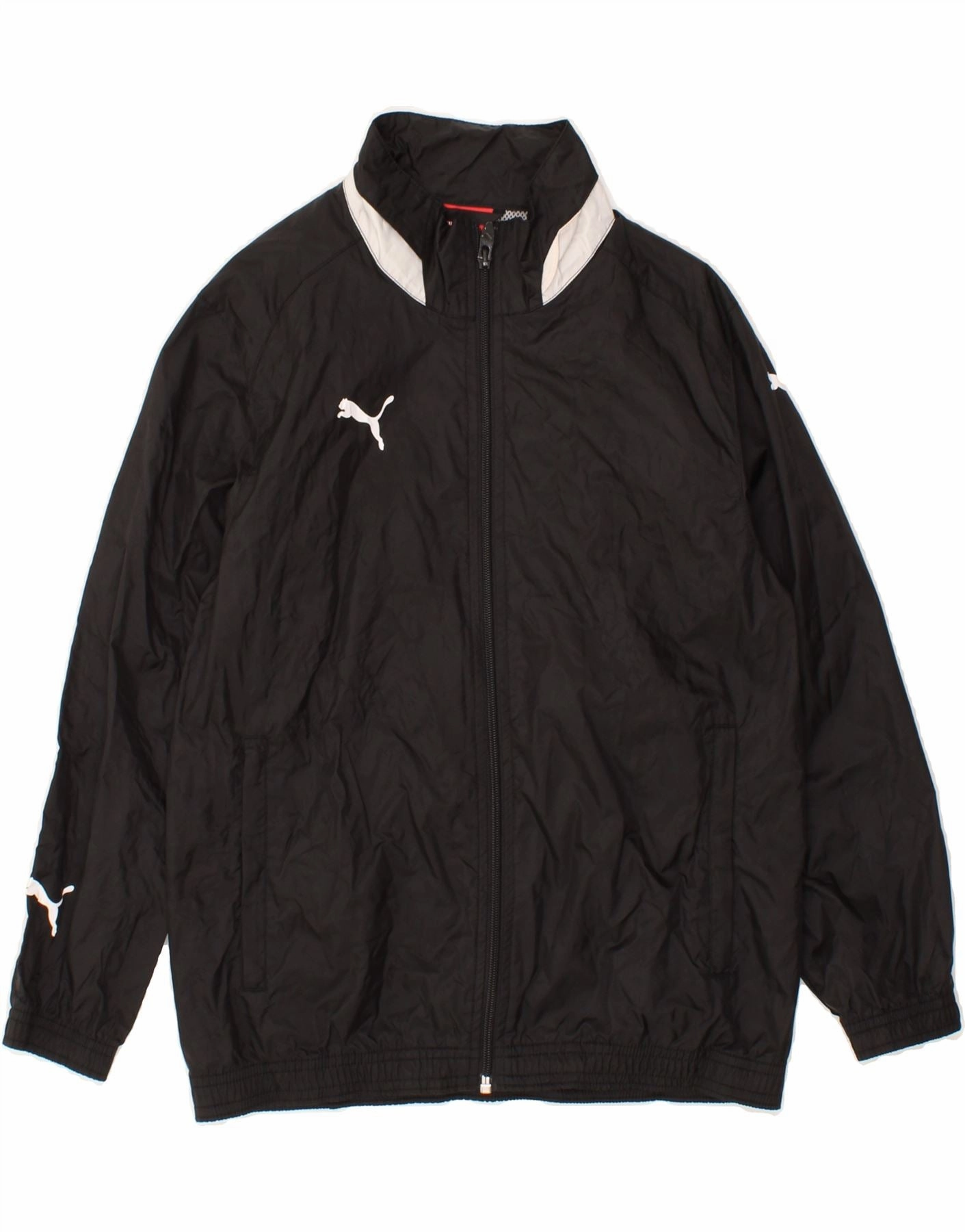 PUMA Boys Rain Jacket 9-10 Years Medium Black popular in Asia