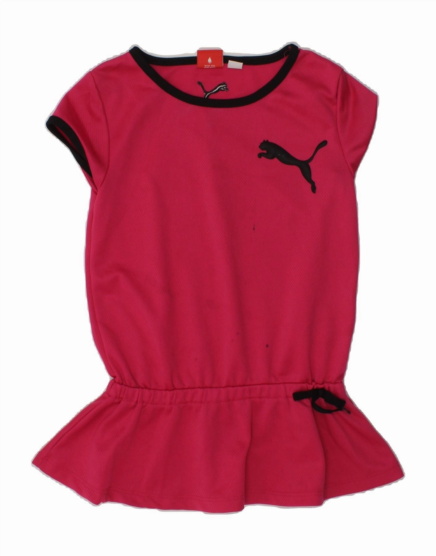 Vibrant Colors PUMA Girls Tennis Dress 5-6 Years XS Pink Polyester