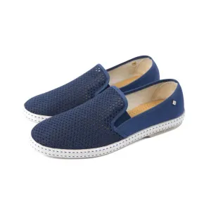Classic 20 Espadrilles In Bleu De Travail Long Hour Sharp Point