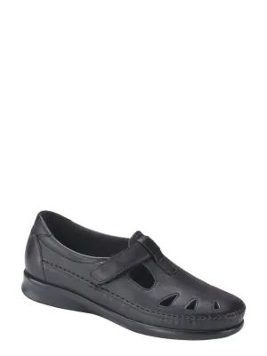 Women's Roamer Loafer In Black Lightweight Construction