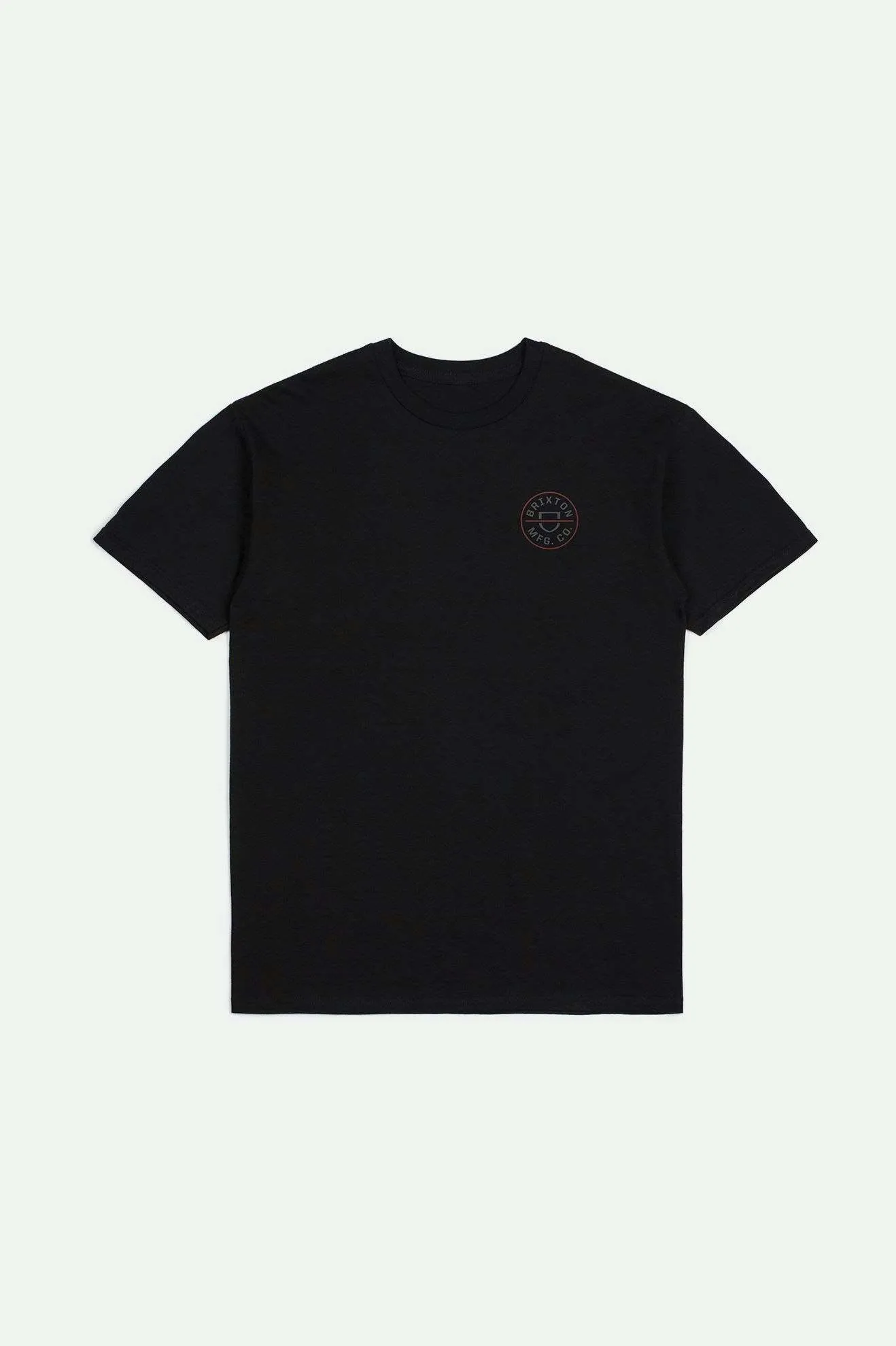 Fit For All Day Crest II S/S Standard T-Shirt - Black/Charcoal/Mahogany