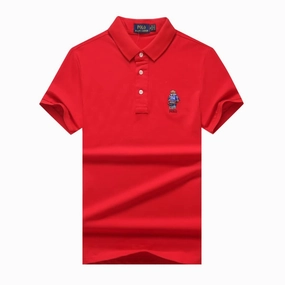 Fresh Style Ralph Lauren Polo Bear Red Polo