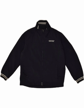 WOOLRICH Boys Bomber Jacket 7-8 Years Navy Blue Nylon quilted
