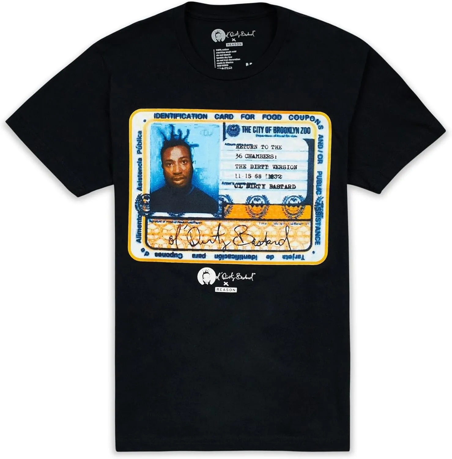 Reason Graphic T-Shirts for Men, Mens Designer Printed Cotton T-Shirts, Crew Neck Short Sleeve, OBD License Custom Print Tee