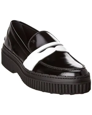 TOD??s Patent Penny Platform Loafer Closed   Toe Everyday Footwear
