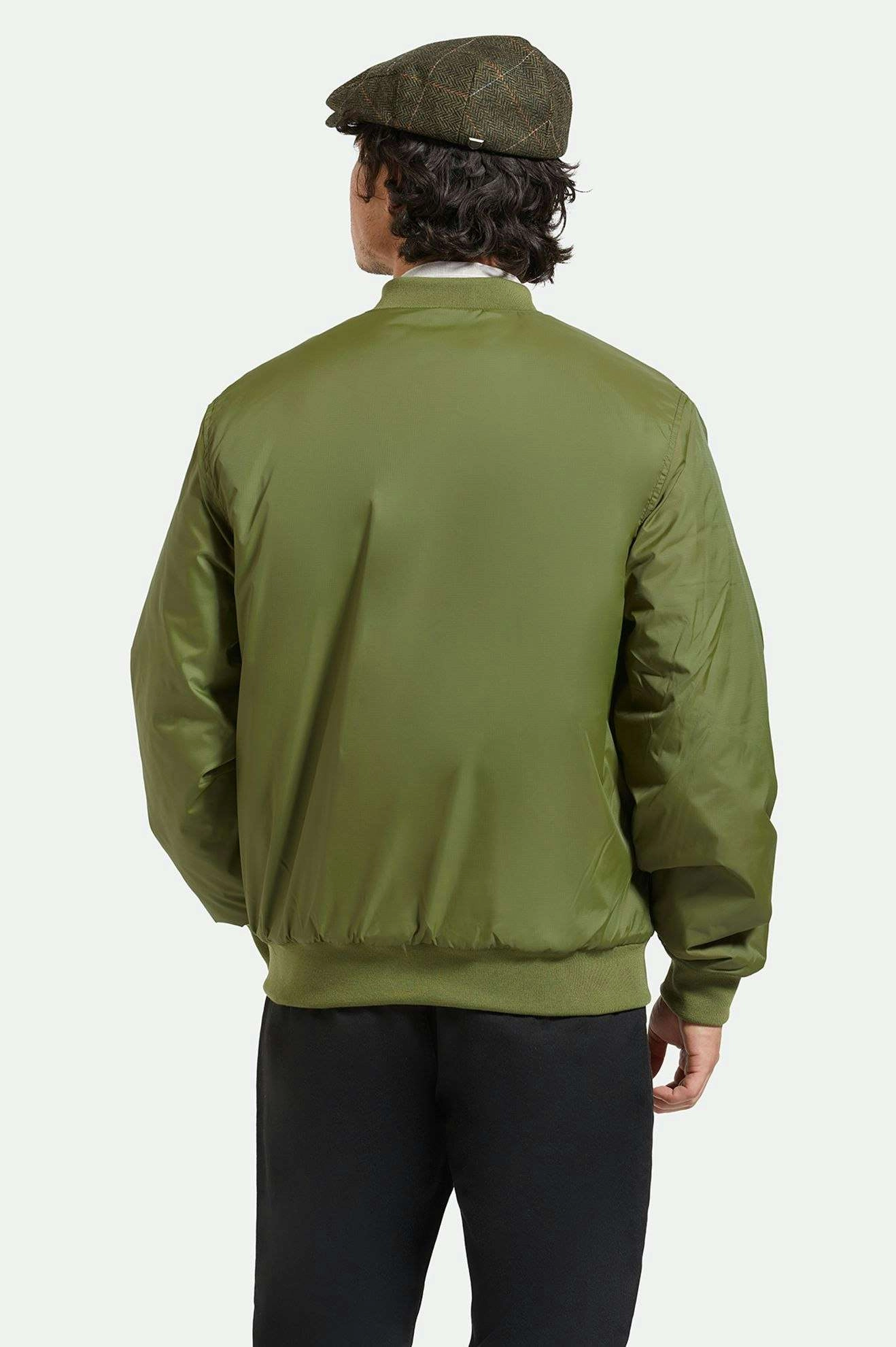 Dillinger Flight Bomber Jacket - Cypress Green firefighters Train
