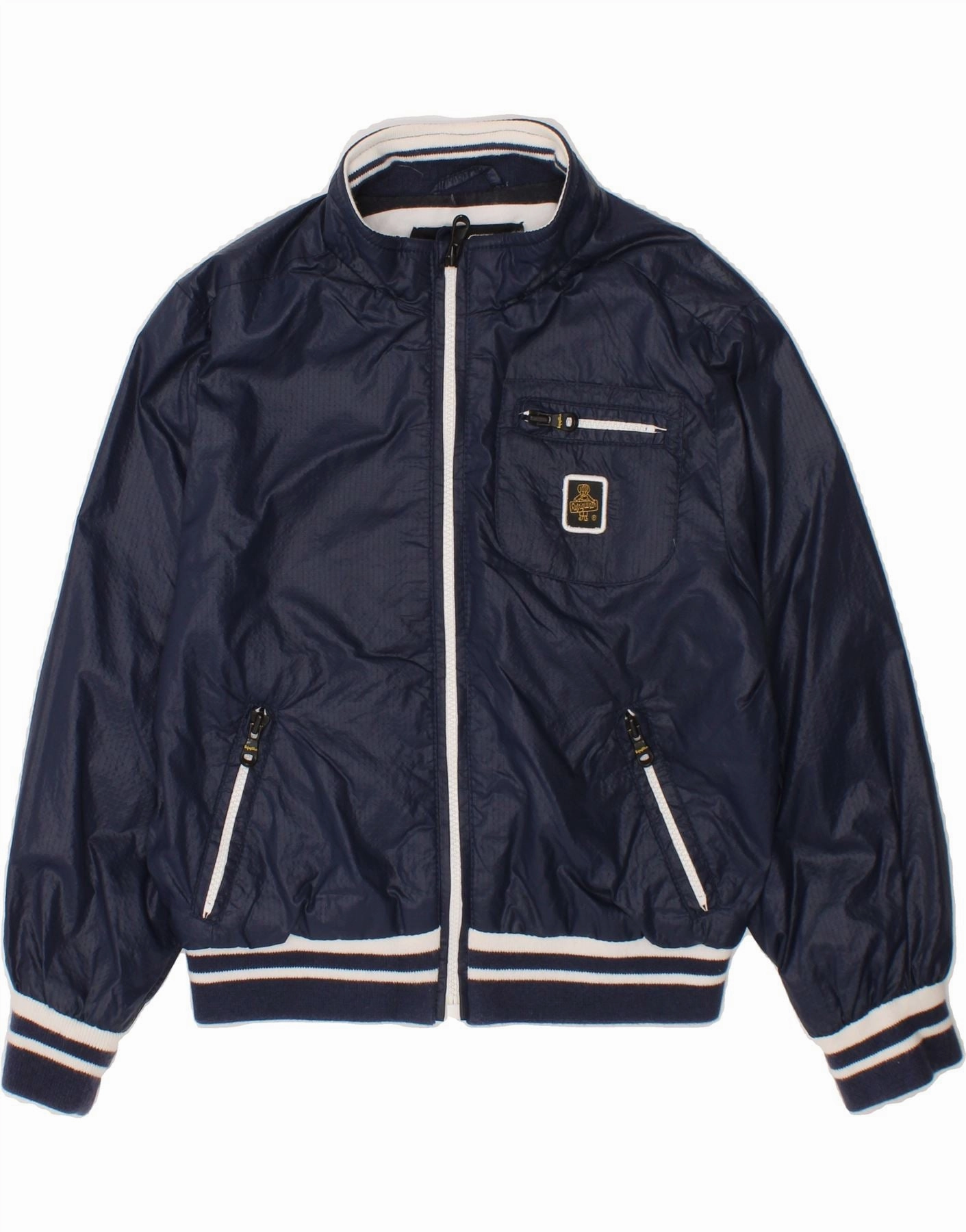REFRIGIWEAR Boys Bomber Jacket 3-4 Years Navy Blue Polyamide Neutral Layer