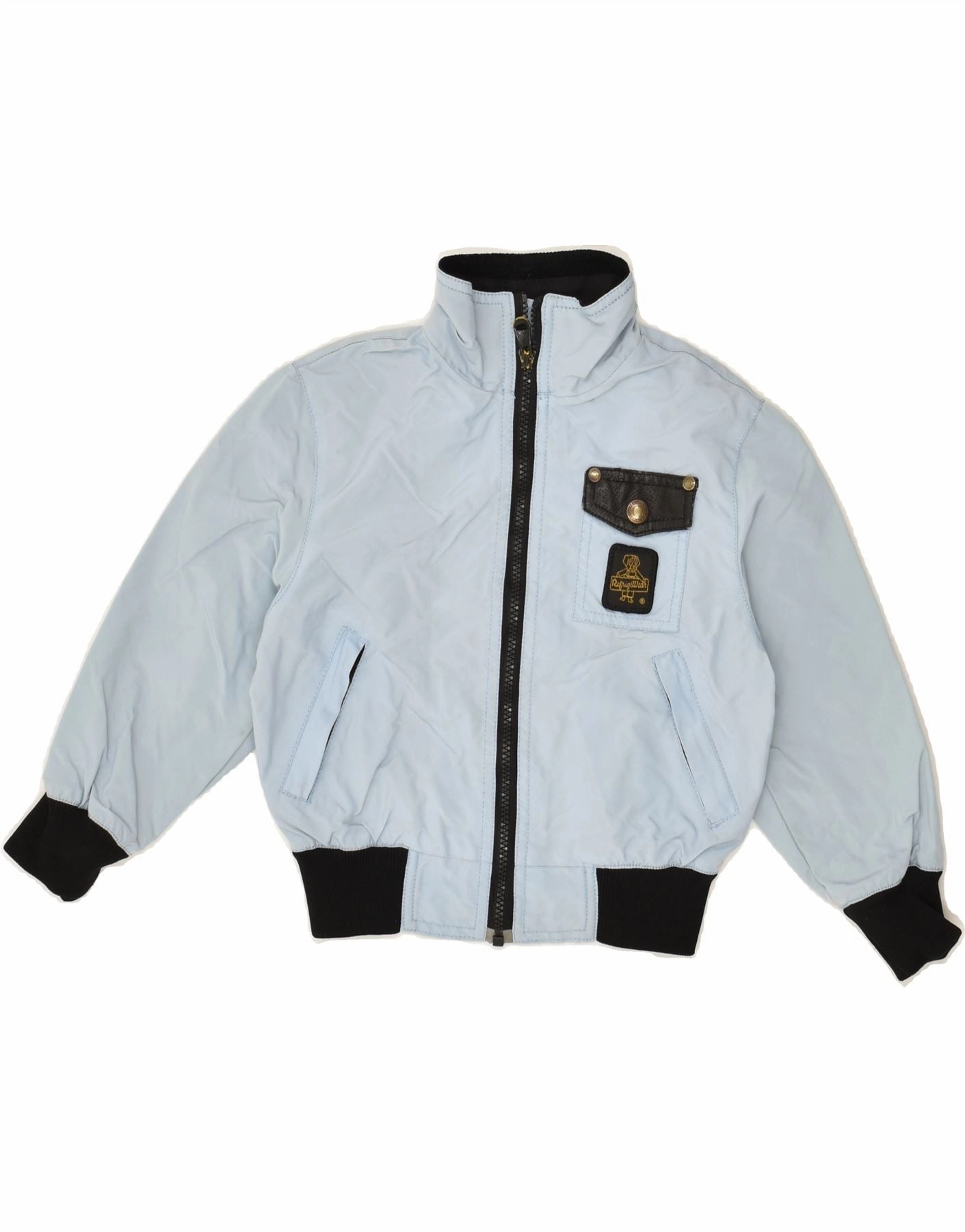 clean design Bronzer REFRIGIWEAR Boys Graphic Bomber Jacket 3-4 Years Blue Nylon