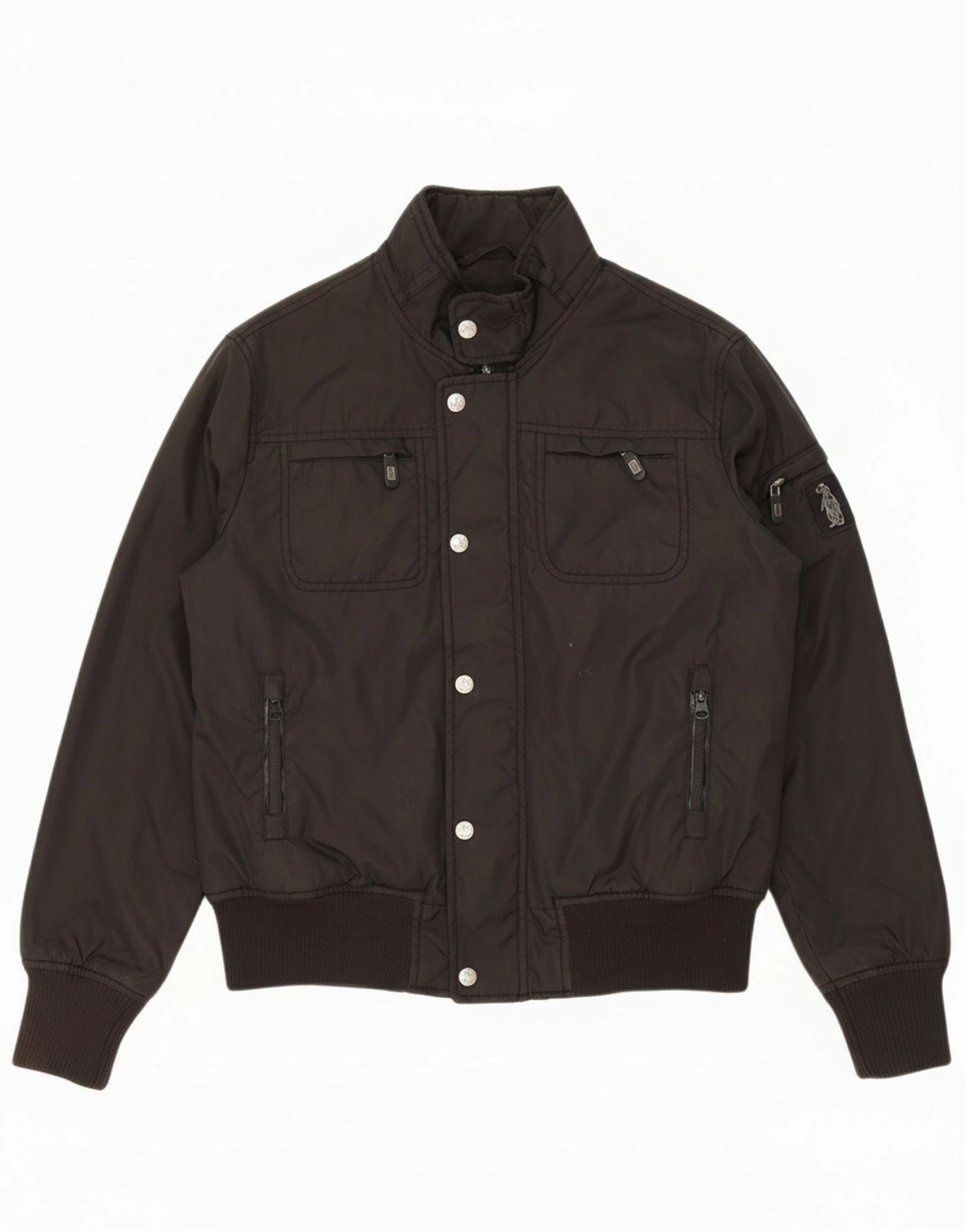 Attraction REFRIGUE Boys Bomber Jacket 13-14 Years Black Nylon