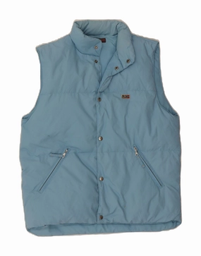 NAPAPIJRI Boys Padded Gilet 13-14 Years Blue Polyamide construction workers