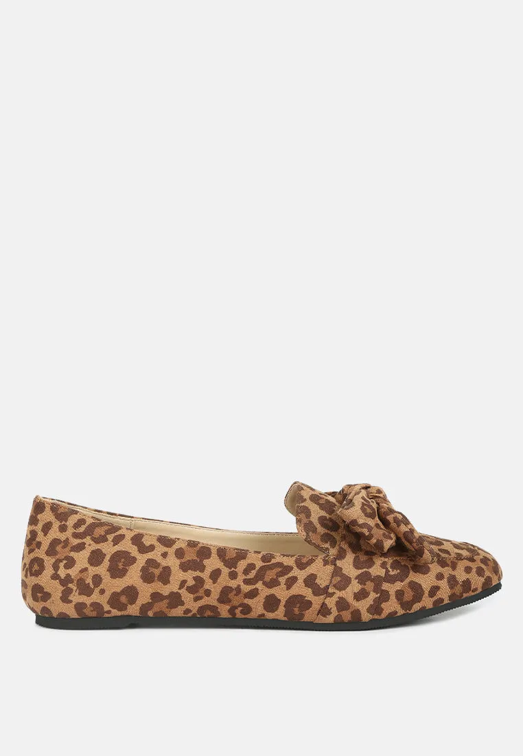 pecan pie casual walking bow loafers Slip   On Way True