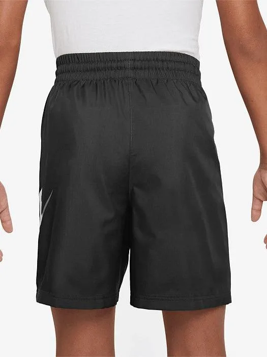 DoubleStitchedSeams Sportswear Woven Shorts Kids