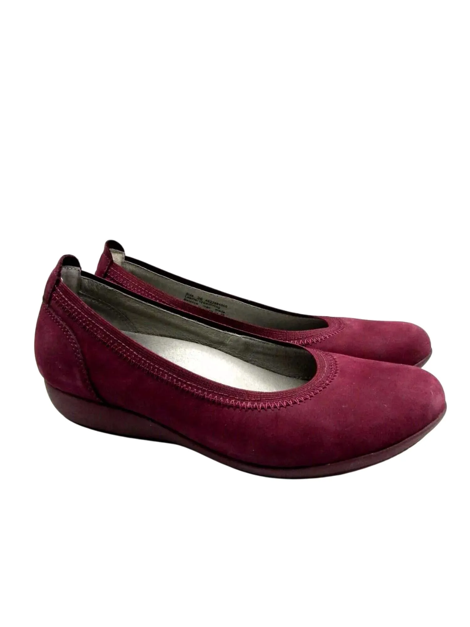 Women's Kristen Milled Nubuck Loafer In Wine Local Walk